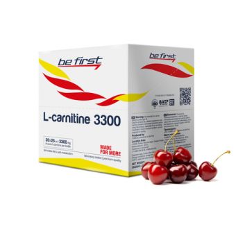 L-carnitine 3300 мг Be First (20 ампул по 25 мл)