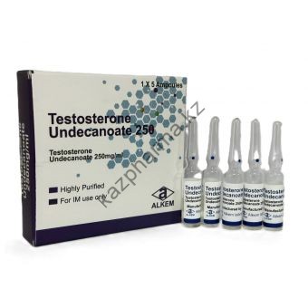 Тестостерон Ундеканоат Alkem 5 ампул по 1мл (1амп 250 мг) Казахстан