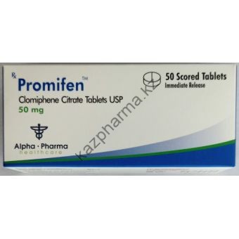 Promifen (Кломид) Alpha Pharma 50 таблеток (1таб 50 мг)