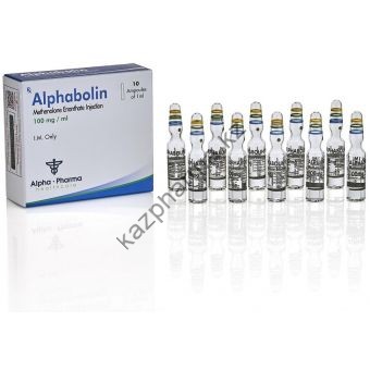 Примоболан Alpha Pharma (Alphabolin) 10 ампул по 1мл (1амп 100 мг) Казахстан