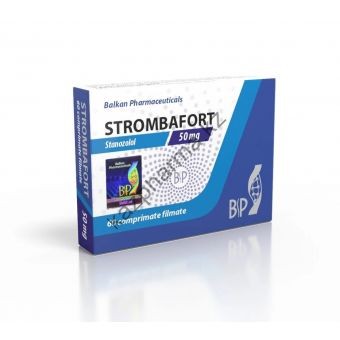 Strombafort (Станозолол) Balkan 100 таблеток (1таб 10 мг)