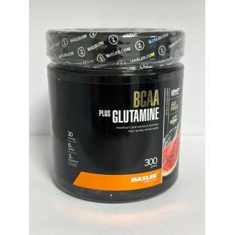 BCAA+Glutamine Maxler 300 грамм (30 порц) Казахстан