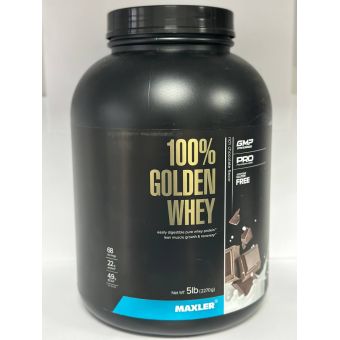 Протеин Maxler 100% Golden Whey 5 Ibs 2270 грамм (68 порц) Казахстан