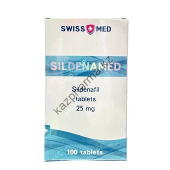 Виагра Swiss Med Sildenamed 100 таблеток (1таб 25 мг) Казахстан