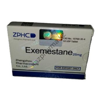 Exemestane (Экземестан) ZPHC 50 таблеток (1таб 25 мг)